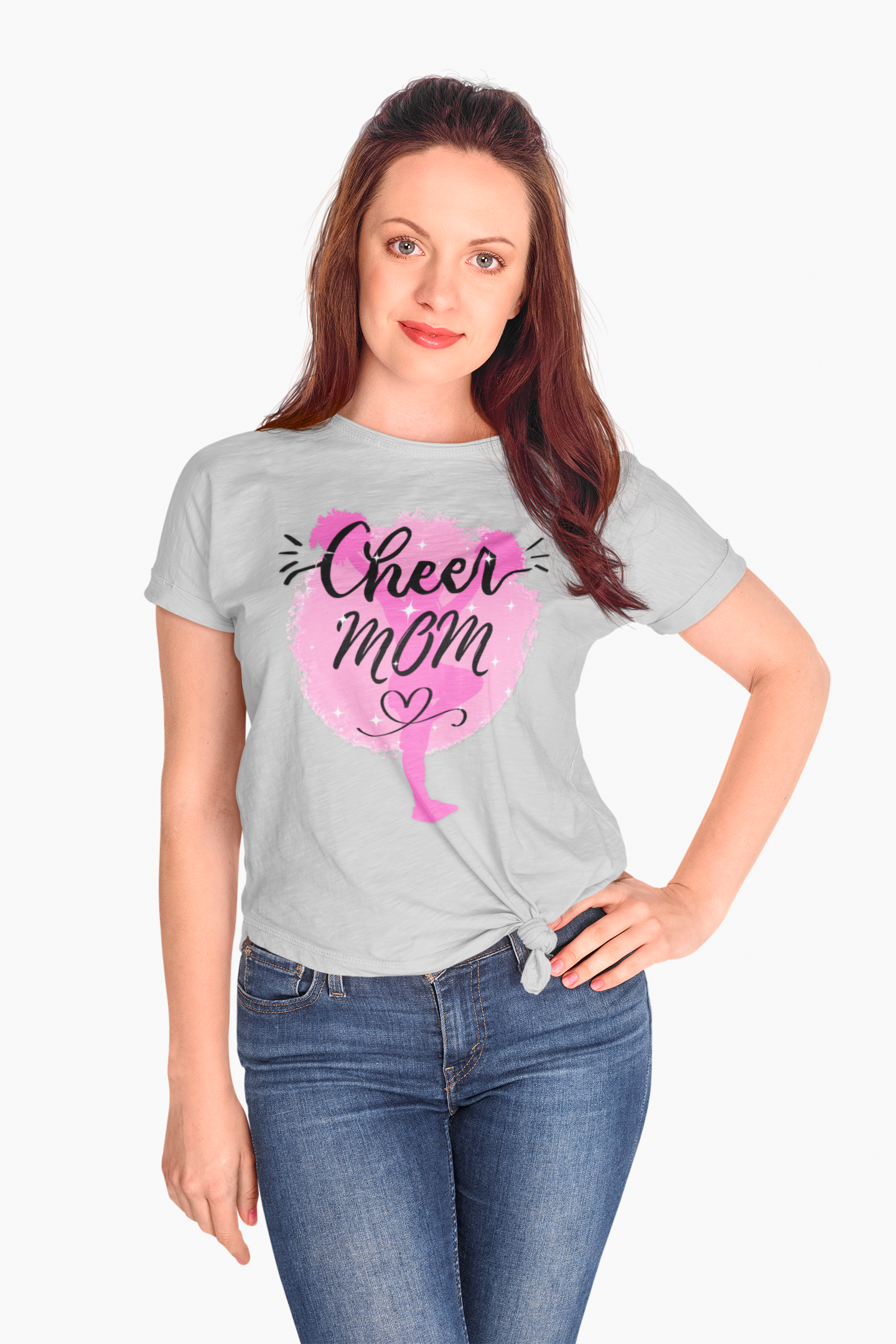Cheer Mom Ultra Cotton Tee, Cheerleader Gift, Mother's Day Shirt, Sports Apparel, Appreciation Gift, Unisex T-Shirt