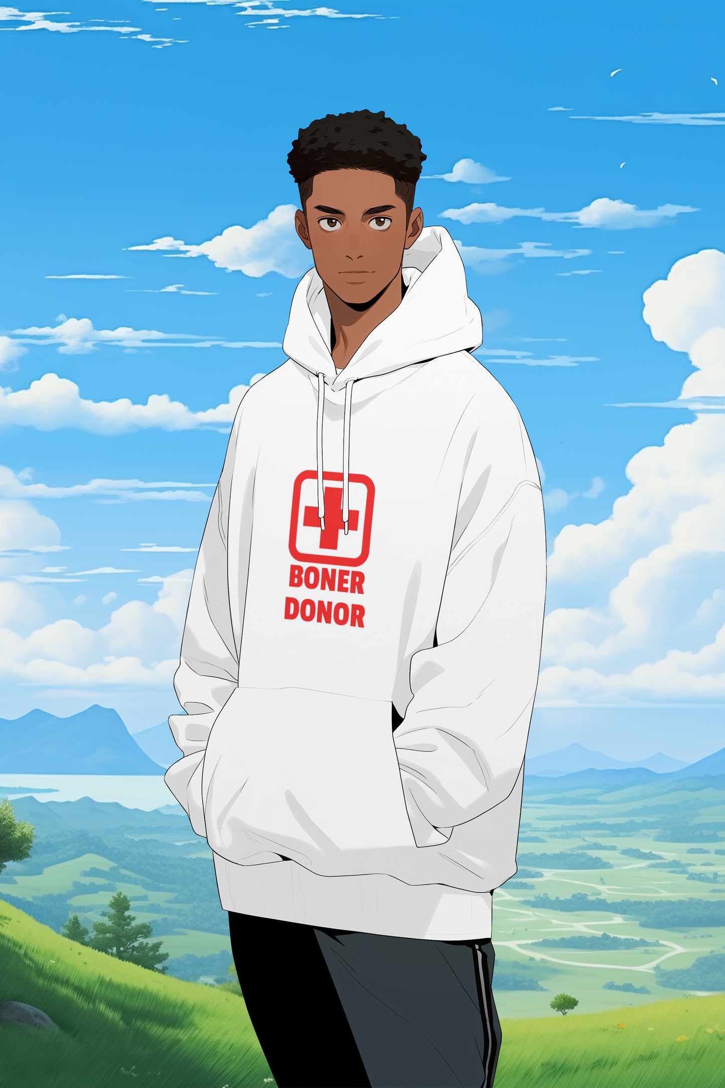 Funny hoodie, Boner Donor, Unisex Heavy Blend™ Hooded Sweatshirt