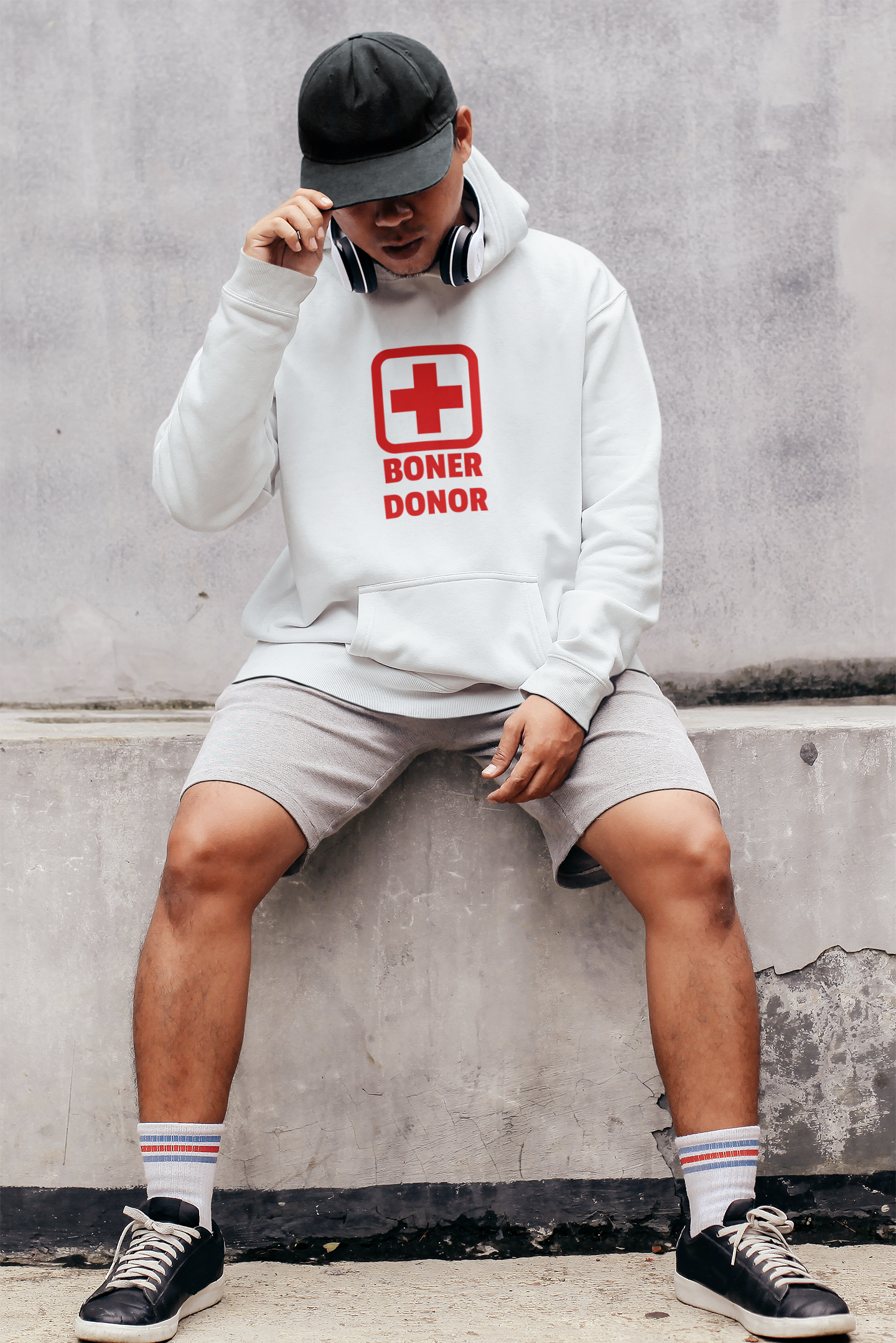 Funny hoodie, Boner Donor, Unisex Heavy Blend™ Hooded Sweatshirt