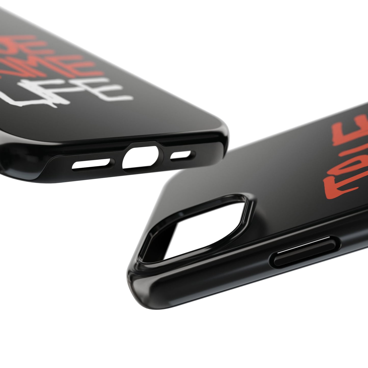 True Crime Tough Phone Cases, Durable Cases for Crime Lovers, Gift for True Crime Fans, Black Phone Accessories, Crime Theme Tech Gear