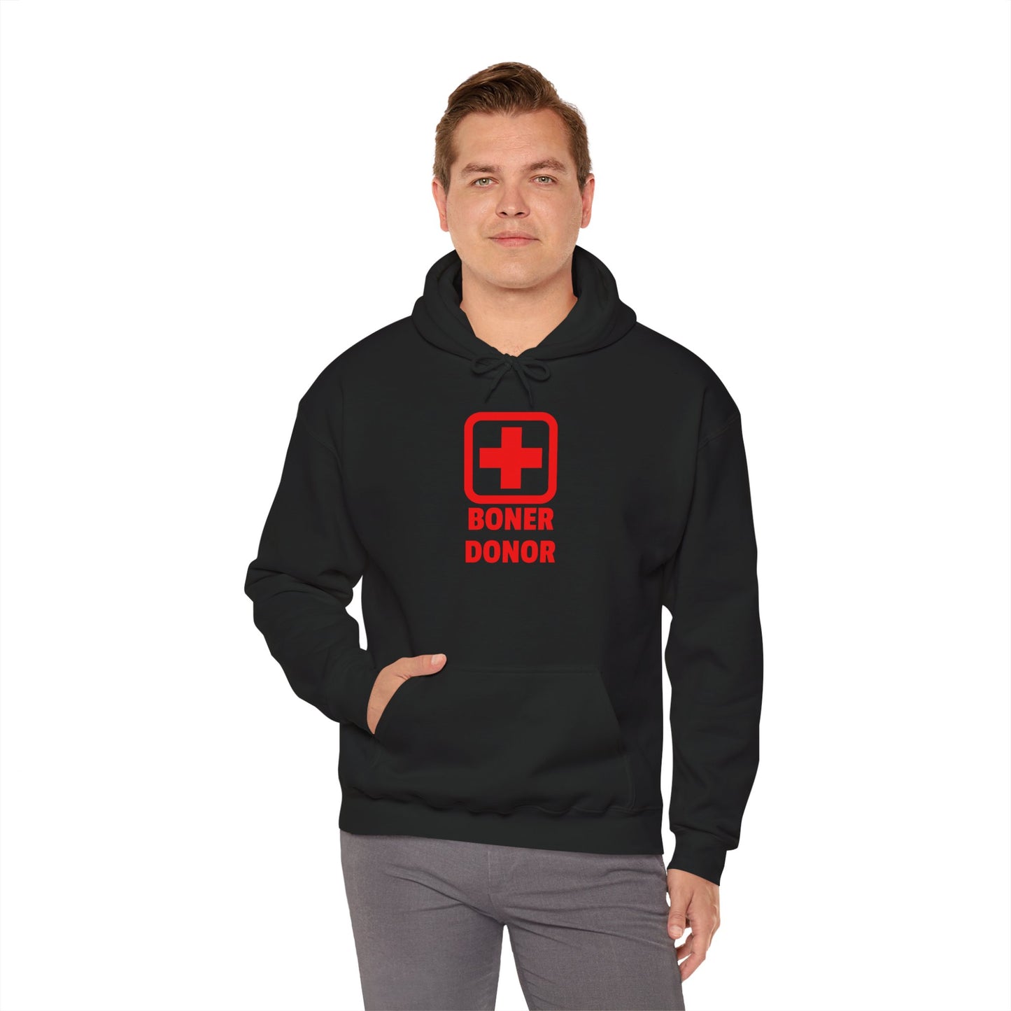 Funny hoodie, Boner Donor, Unisex Heavy Blend™ Hooded Sweatshirt