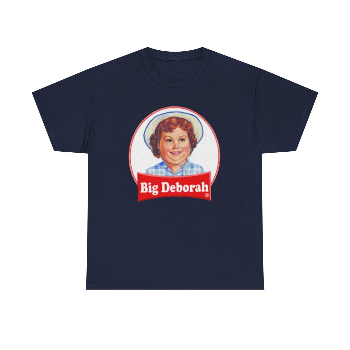 Big Deborah Graphic Tee, Fun Unisex Cotton T-Shirt, Vintage Style Apparel, Gift for Friends, Retro Fashion Must-Have