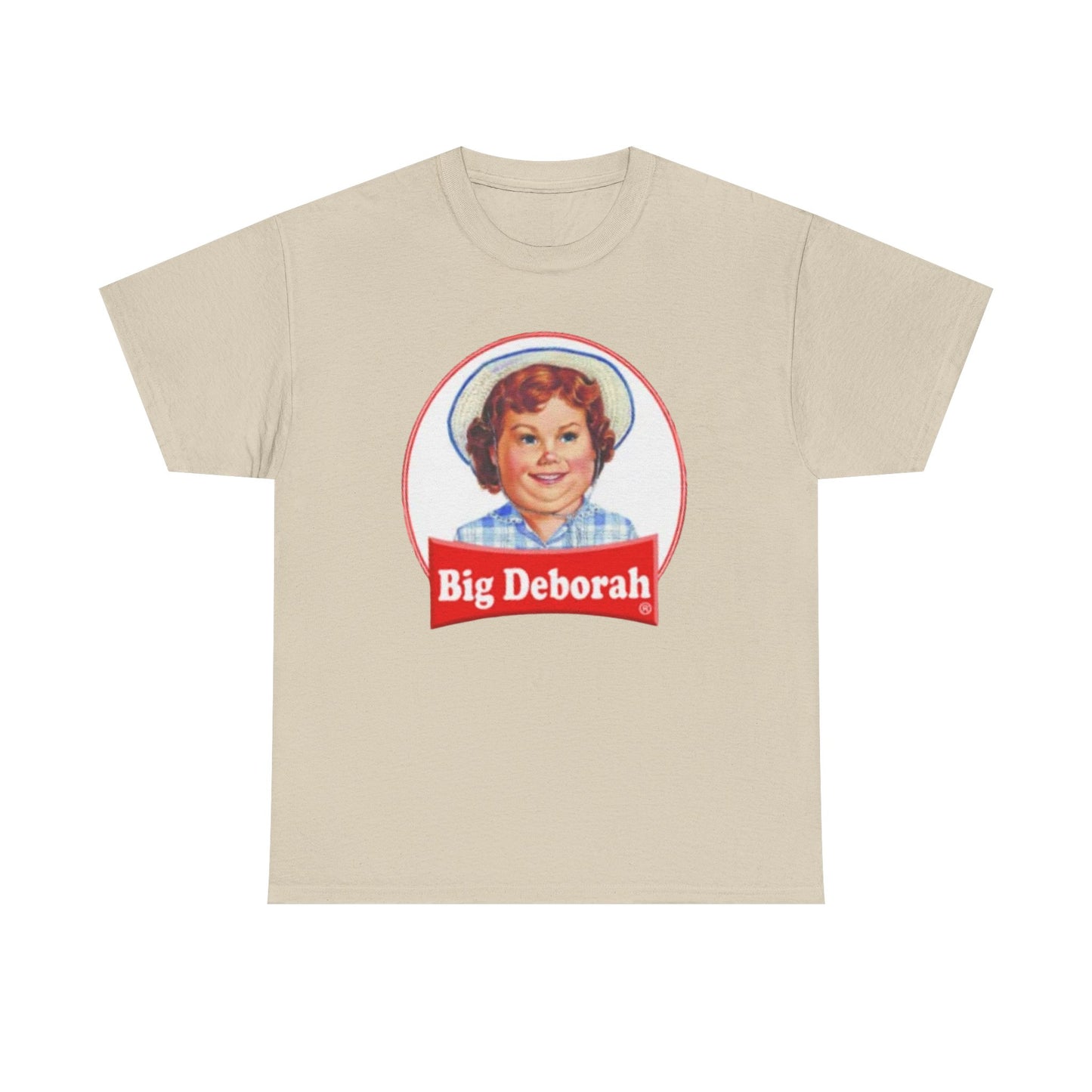 Big Deborah Graphic Tee, Fun Unisex Cotton T-Shirt, Vintage Style Apparel, Gift for Friends, Retro Fashion Must-Have