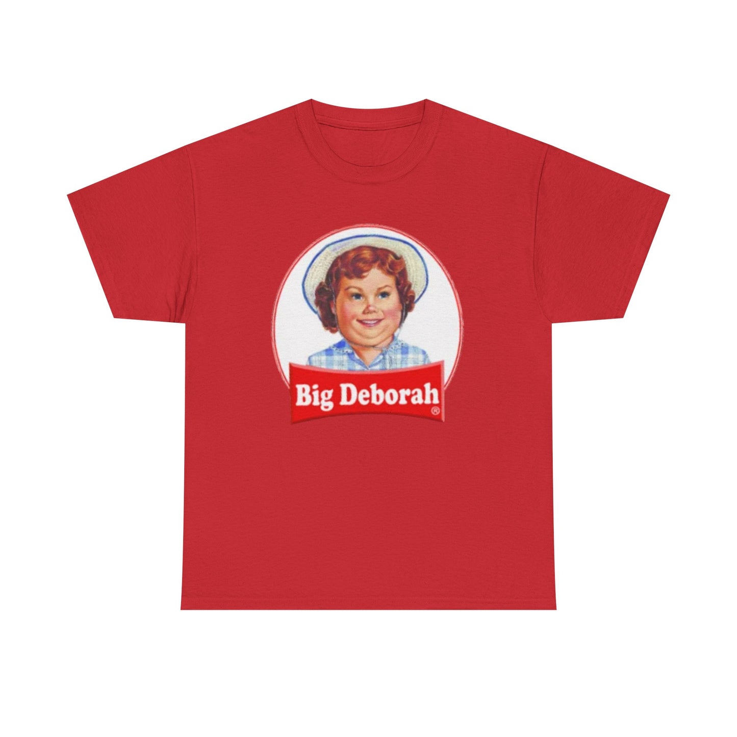 Big Deborah Graphic Tee, Fun Unisex Cotton T-Shirt, Vintage Style Apparel, Gift for Friends, Retro Fashion Must-Have