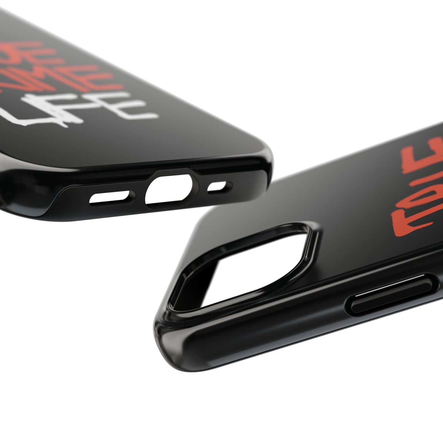 True Crime Tough Phone Cases, Durable Cases for Crime Lovers, Gift for True Crime Fans, Black Phone Accessories, Crime Theme Tech Gear