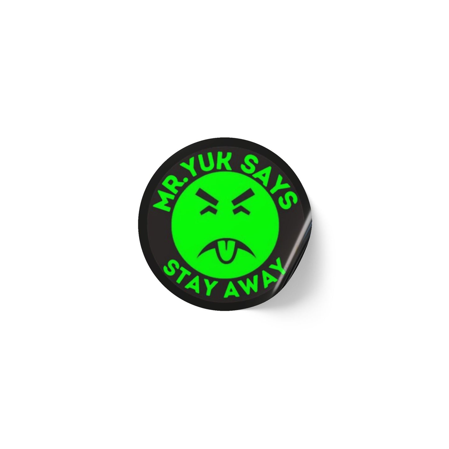 Poison "Mr. Yuk" Warning Stickers, Fun Party Favors, Educational Labels, Kid-Friendly Crafts, Halloween Decorations, Safe for Kids