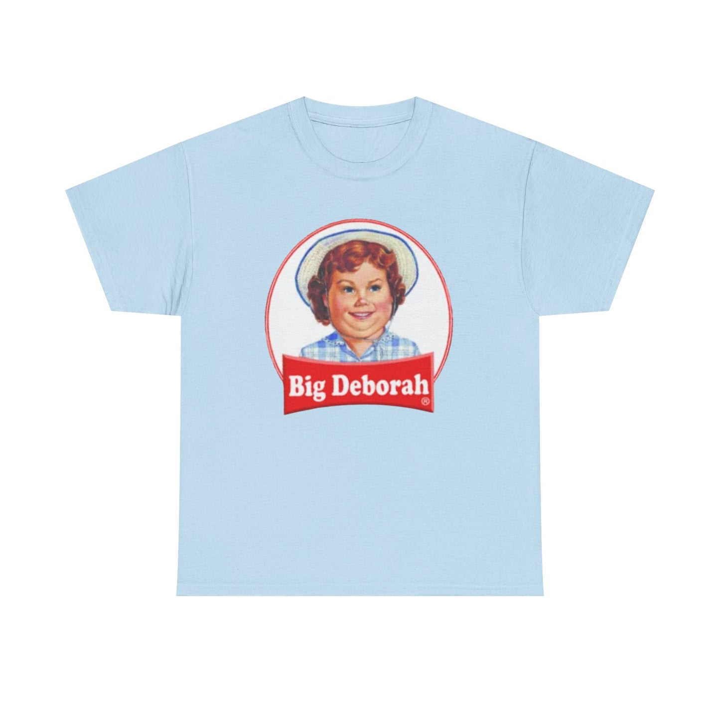 Big Deborah Graphic Tee, Fun Unisex Cotton T-Shirt, Vintage Style Apparel, Gift for Friends, Retro Fashion Must-Have
