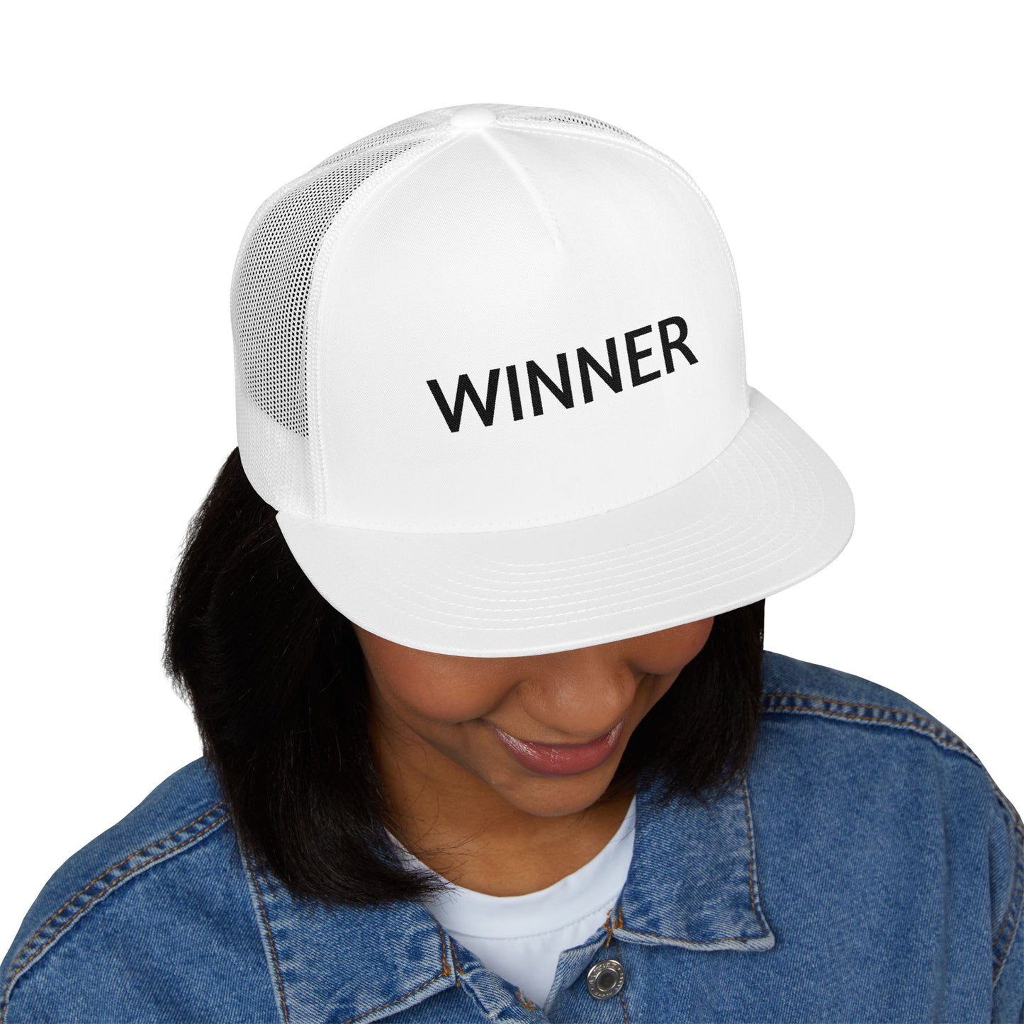 Custom Embroidered 5 Panel Trucker Cap – Trendy Headwear for Men & Women, Perfect Gift for Holidays & Outdoor Events