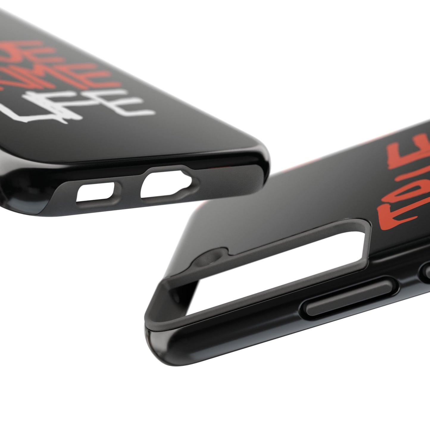 True Crime Tough Phone Cases, Durable Cases for Crime Lovers, Gift for True Crime Fans, Black Phone Accessories, Crime Theme Tech Gear