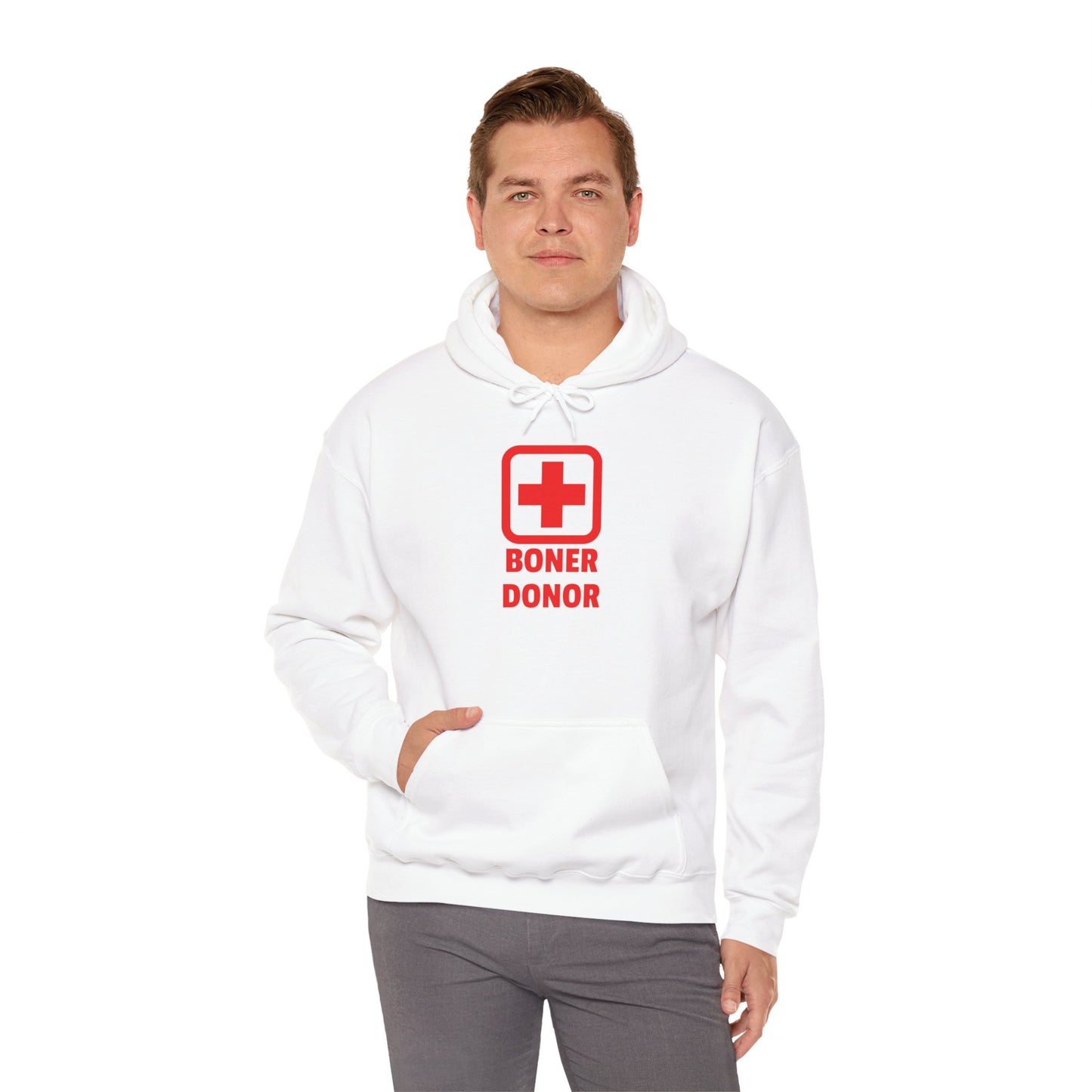 Funny hoodie, Boner Donor, Unisex Heavy Blend™ Hooded Sweatshirt