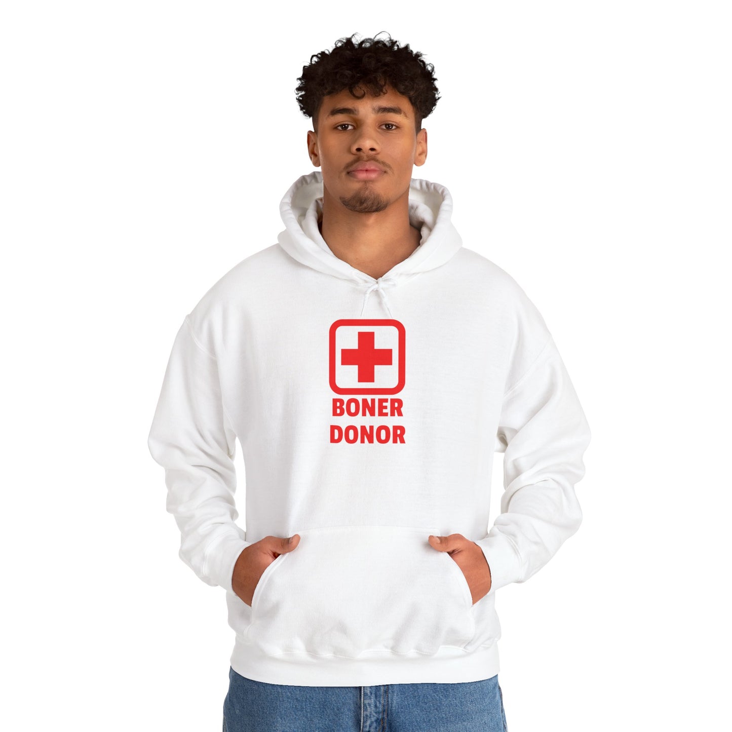 Funny hoodie, Boner Donor, Unisex Heavy Blend™ Hooded Sweatshirt