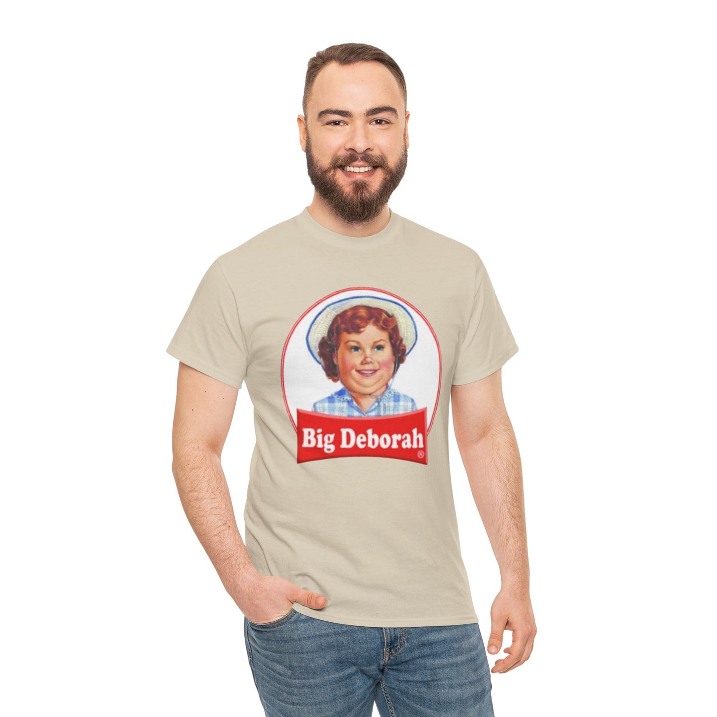 Big Deborah Graphic Tee, Fun Unisex Cotton T-Shirt, Vintage Style Apparel, Gift for Friends, Retro Fashion Must-Have