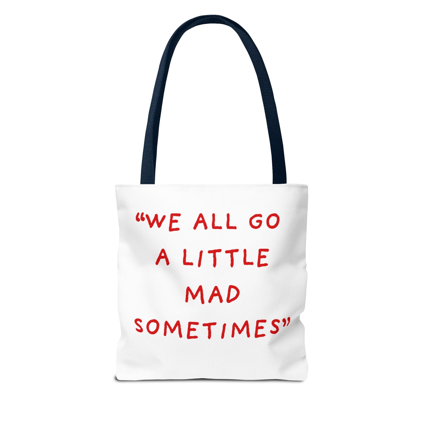 Psycho Inspired Tote Bag, Quirky Shopping Bag, Movie Lover Gift, Unique Art Tote, Statement Bag, AOP Design