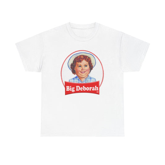 Big Deborah Graphic Tee, Fun Unisex Cotton T-Shirt, Vintage Style Apparel, Gift for Friends, Retro Fashion Must-Have