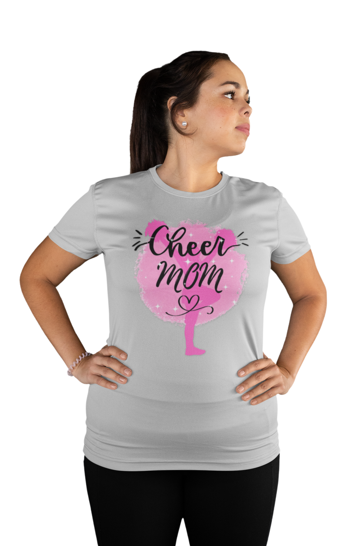 Cheer Mom Ultra Cotton Tee, Cheerleader Gift, Mother's Day Shirt, Sports Apparel, Appreciation Gift, Unisex T-Shirt