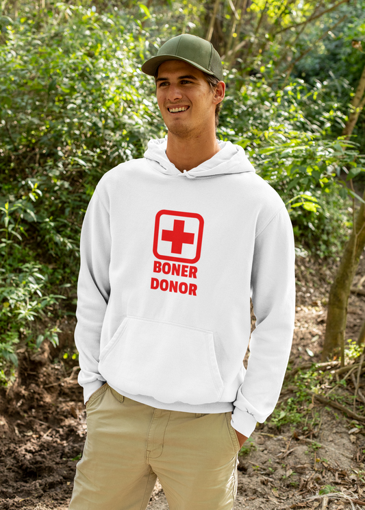 Funny hoodie, Boner Donor, Unisex Heavy Blend™ Hooded Sweatshirt