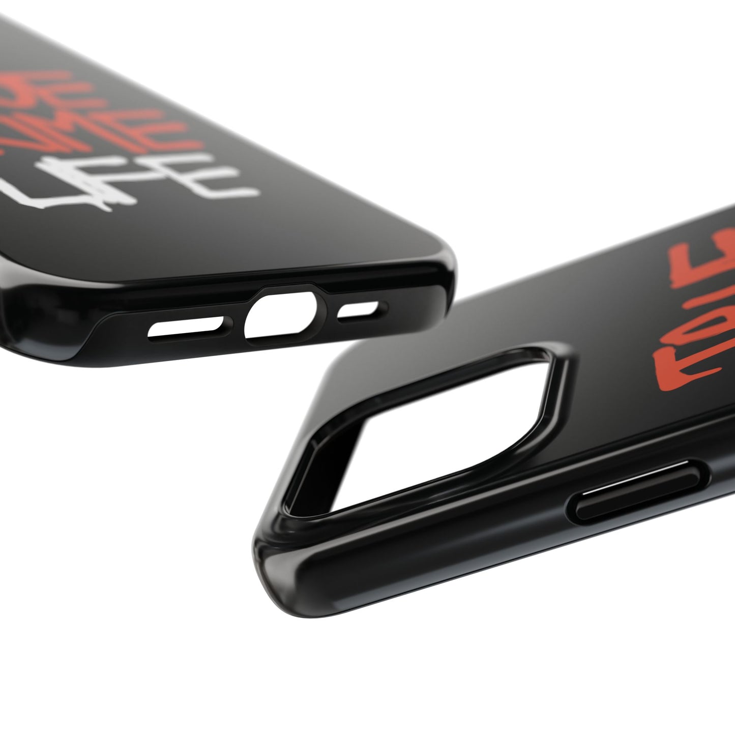 True Crime Tough Phone Cases, Durable Cases for Crime Lovers, Gift for True Crime Fans, Black Phone Accessories, Crime Theme Tech Gear