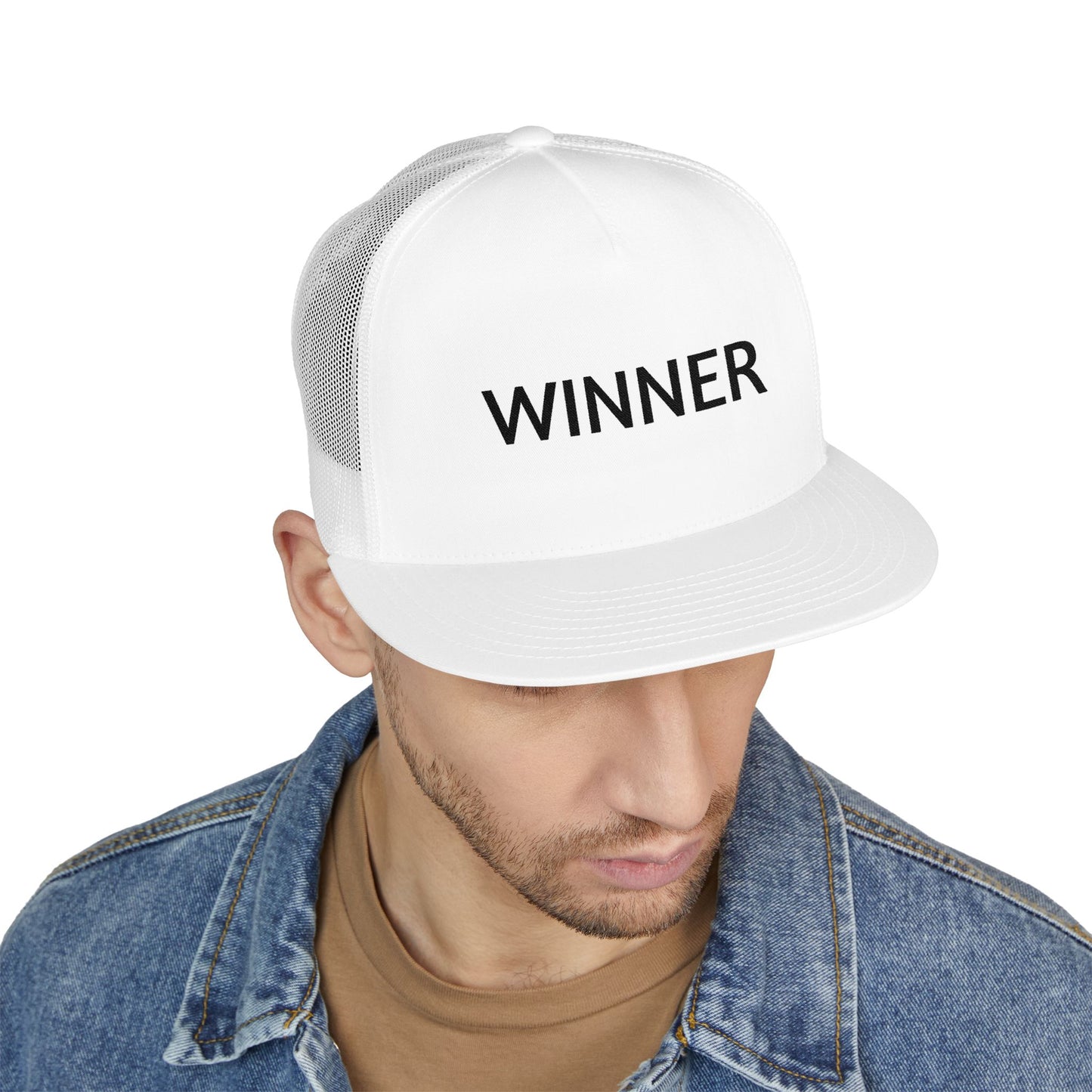 Custom Embroidered 5 Panel Trucker Cap – Trendy Headwear for Men & Women, Perfect Gift for Holidays & Outdoor Events