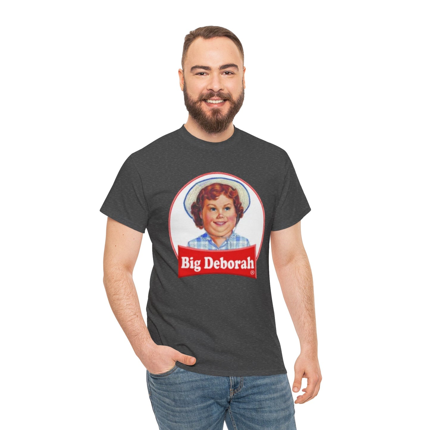 Big Deborah Graphic Tee, Fun Unisex Cotton T-Shirt, Vintage Style Apparel, Gift for Friends, Retro Fashion Must-Have