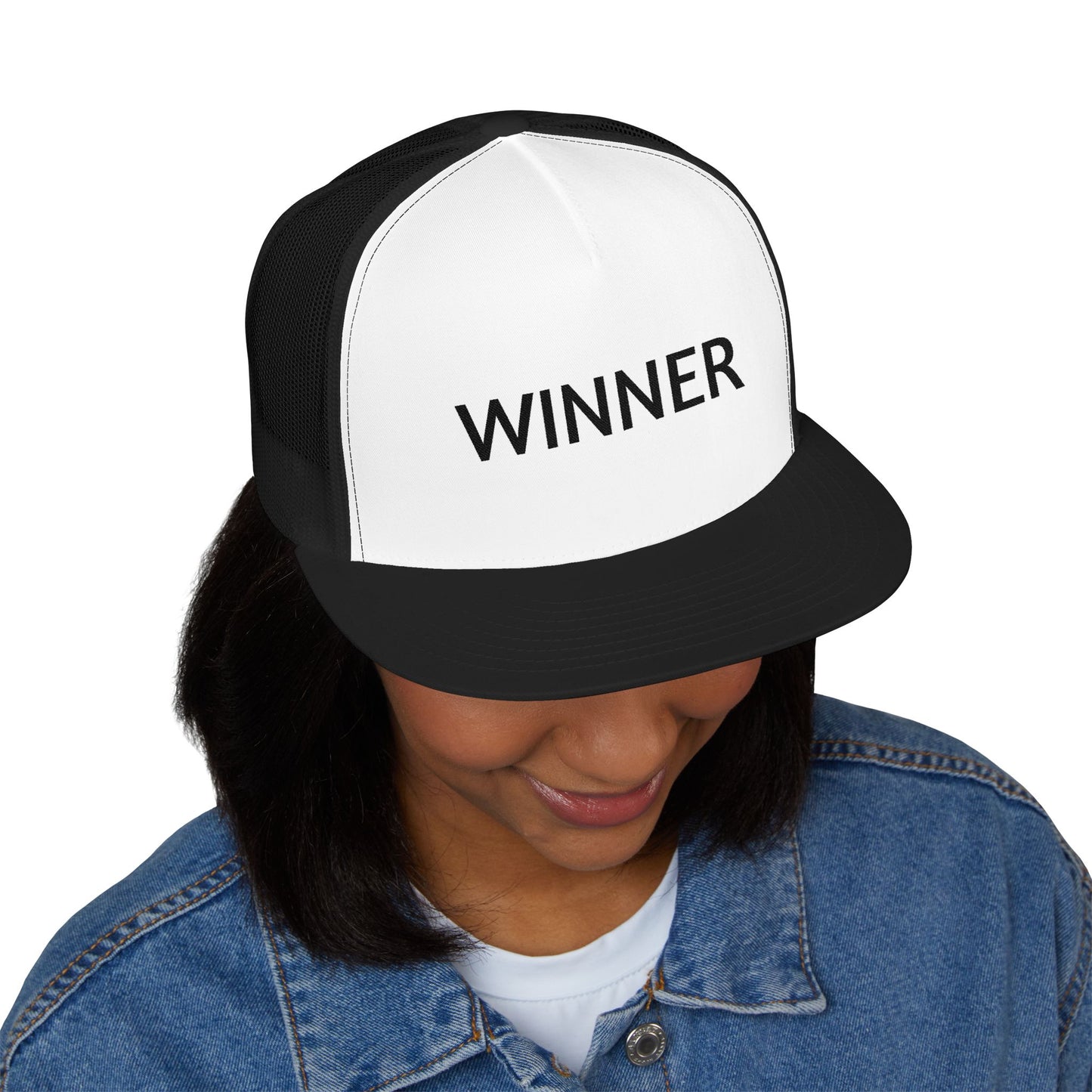 Custom Embroidered 5 Panel Trucker Cap – Trendy Headwear for Men & Women, Perfect Gift for Holidays & Outdoor Events