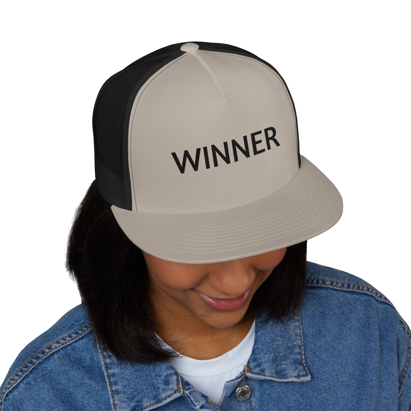 Custom Embroidered 5 Panel Trucker Cap – Trendy Headwear for Men & Women, Perfect Gift for Holidays & Outdoor Events