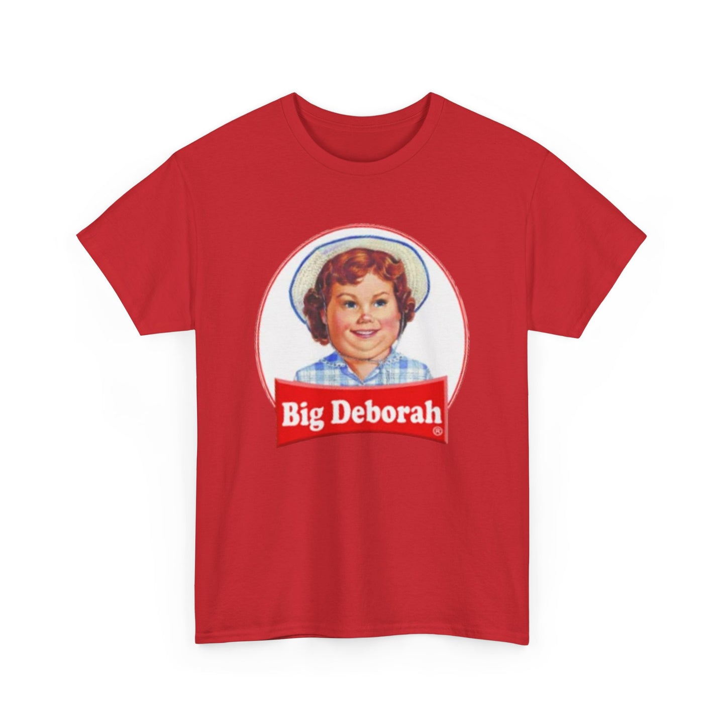 Big Deborah Graphic Tee, Fun Unisex Cotton T-Shirt, Vintage Style Apparel, Gift for Friends, Retro Fashion Must-Have