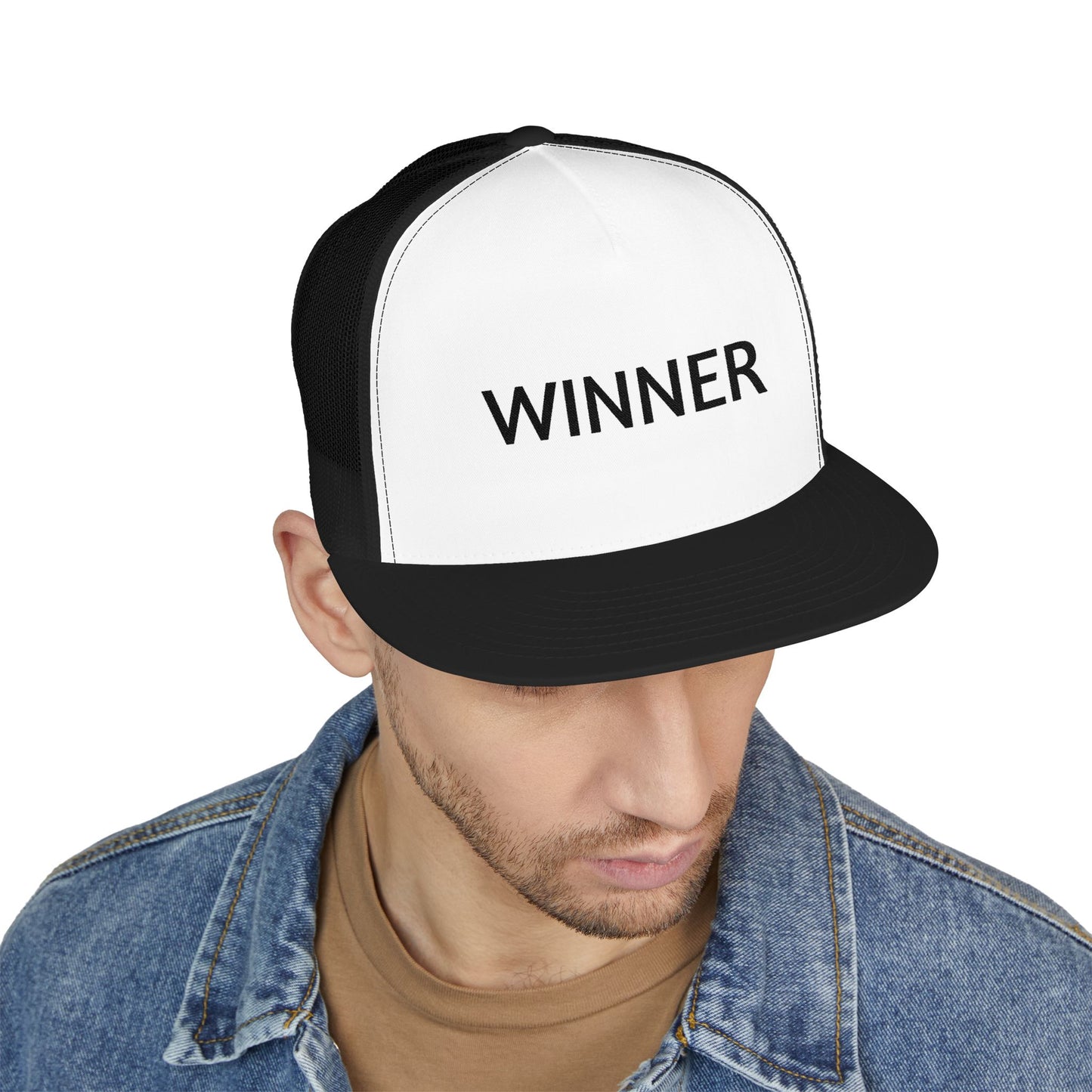 Custom Embroidered 5 Panel Trucker Cap – Trendy Headwear for Men & Women, Perfect Gift for Holidays & Outdoor Events